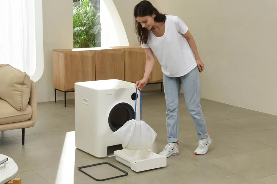 cat electric litter box